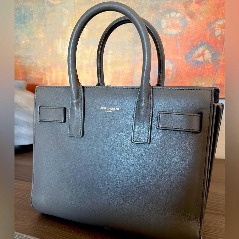Saint Laurent Nano De Jour Tote